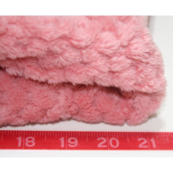 Simply Southern Womens Med Sherpa Fleece Shirt Jacket Pink Cozy Casual Shacket - Picture 6 of 7